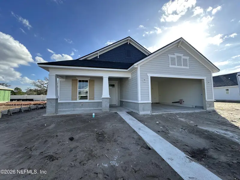In-progress construction of a new home in , St. Augustine, FL (Image 9).