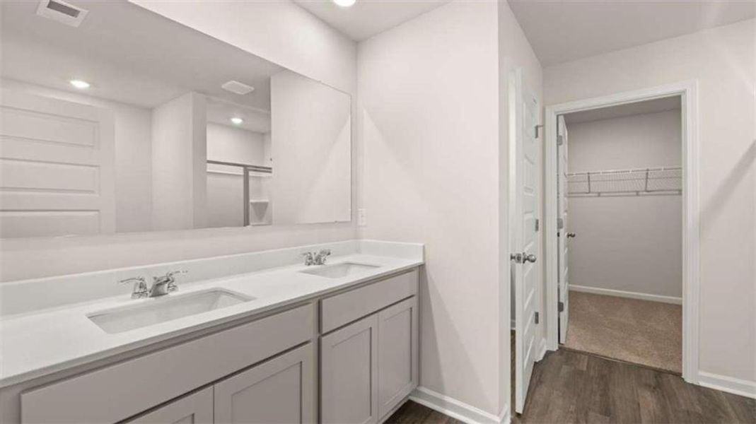 Furnished interior view inside a new home in , Locust Grove (Image 6).