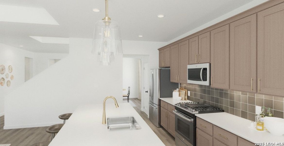 Furnished interior view inside a new home in Saddlebrook Ranch, Schertz (Image 3). Furnished interior view inside a new home in Saddlebrook Ranch, Schertz (Image 3).