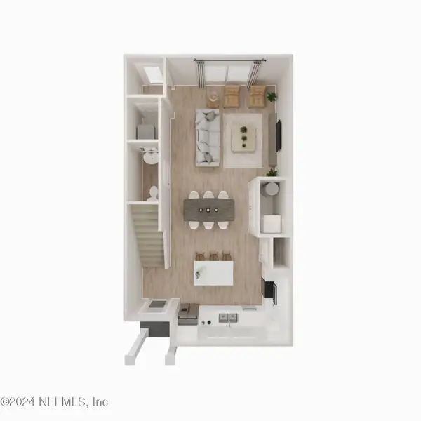 2D floor plan layout of this home in , St. Johns, FL (Image 7).