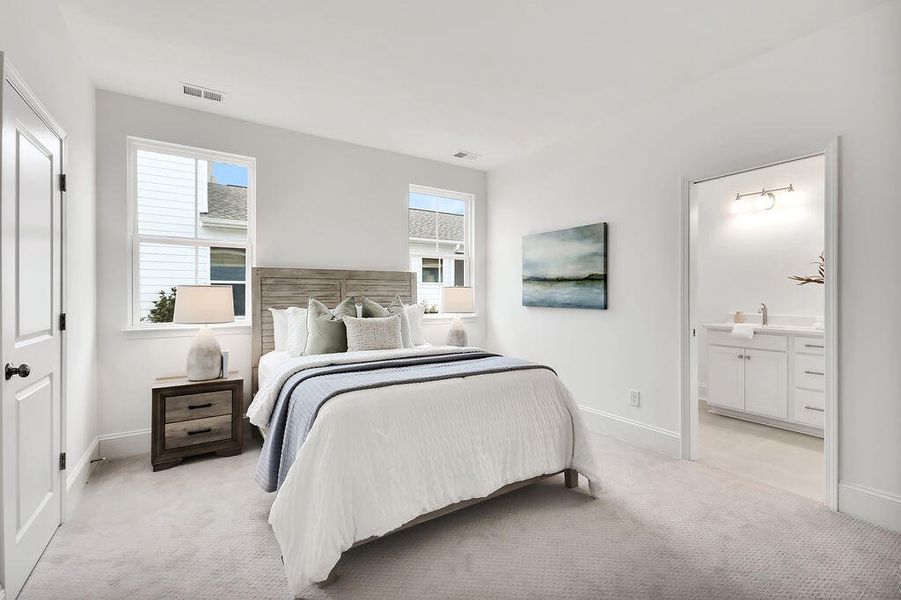 Furnished interior view inside a new home in , Summerville (Image 14).
