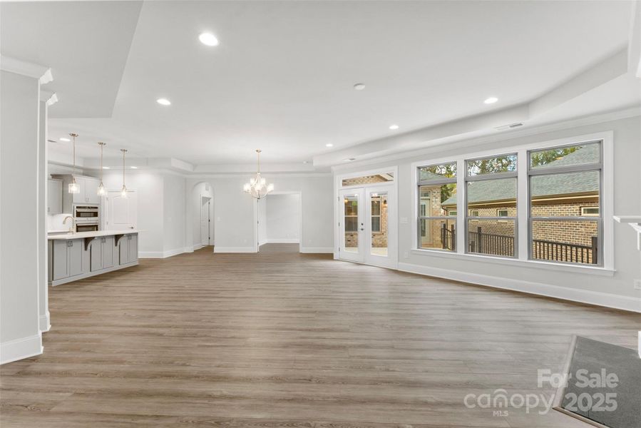 Spacious, unfurnished interior of a new home in The Courtyards on New Hope, Gastonia (Image 24).