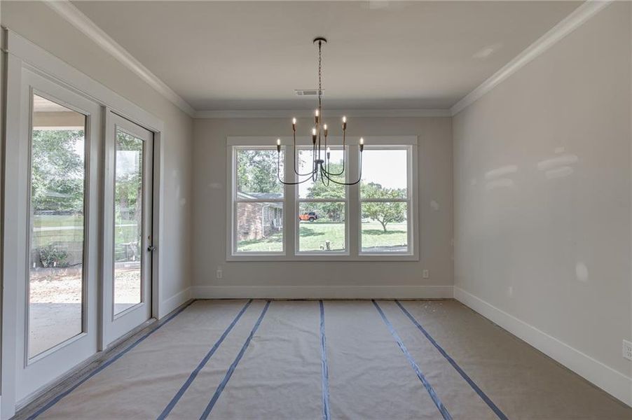 In-progress construction of a new home in , Buford, GA (Image 33).
