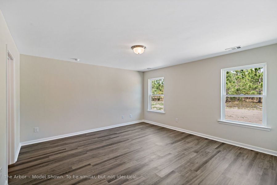 Representative unfurnished interior of a home built from the The Arbor by Smith Family Homes in Hayden Pointe, St. Marys (Image 8).