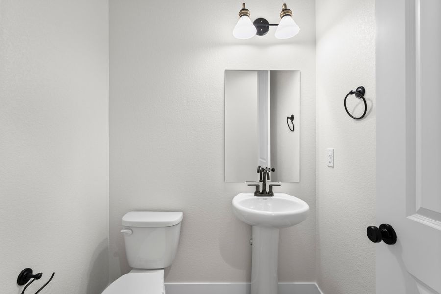Representative furnished interior of a home built from the The Duxbury by Landmark Homes in Vernazza, Windsor (Image 7).