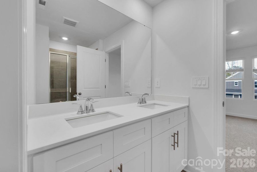 Furnished interior view inside a new home in Nolen Farm, Gastonia (Image 9).