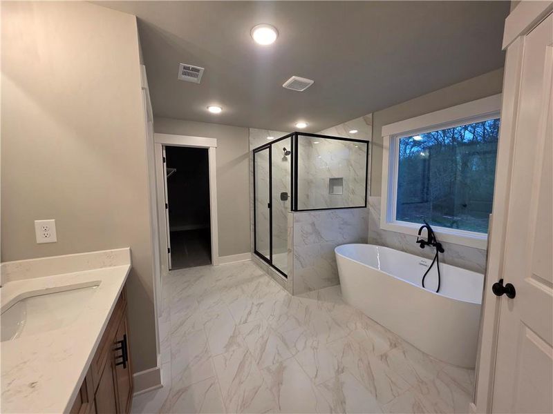 Furnished interior view inside a new home in , Statham (Image 14).