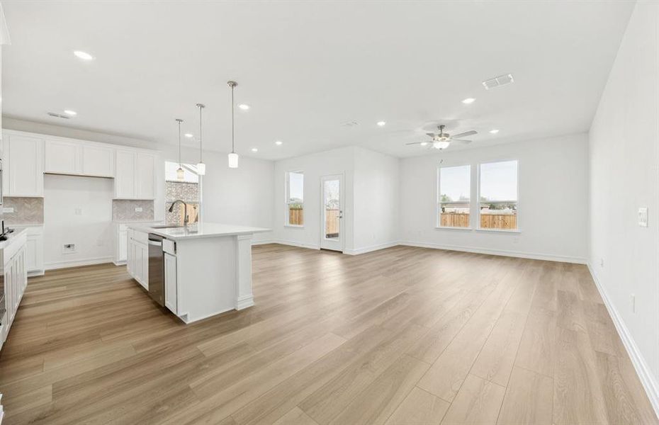 Bright and open gathering space