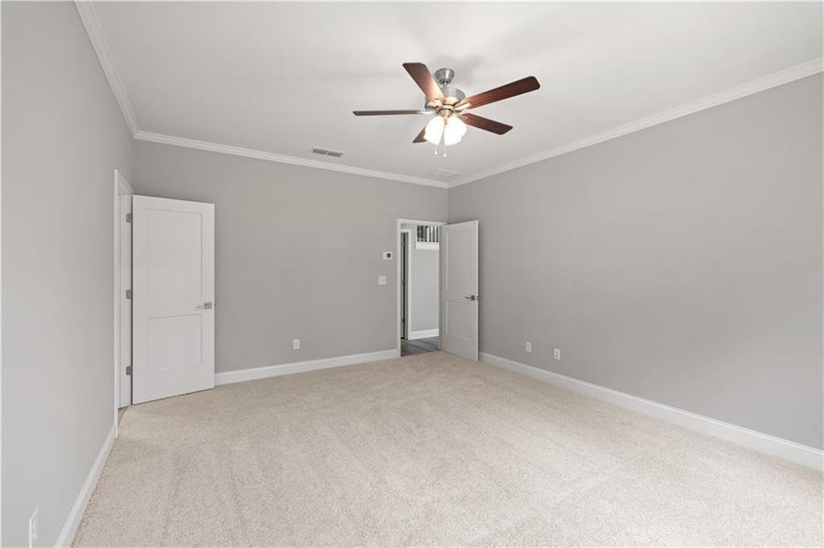 Spacious, unfurnished interior of a new home in , Sugar Hill (Image 16).