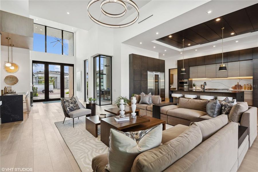 Furnished interior view inside a new home in , Fort Myers (Image 10).