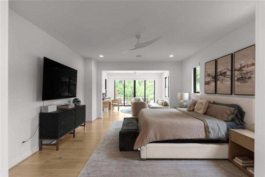 Furnished interior view inside a new home in , Atlanta (Image 29).