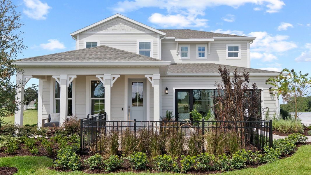 Representative furnished interior of a home built from the Sweetgum by DRB Homes in Trailside, Mount Dora (Image 6).