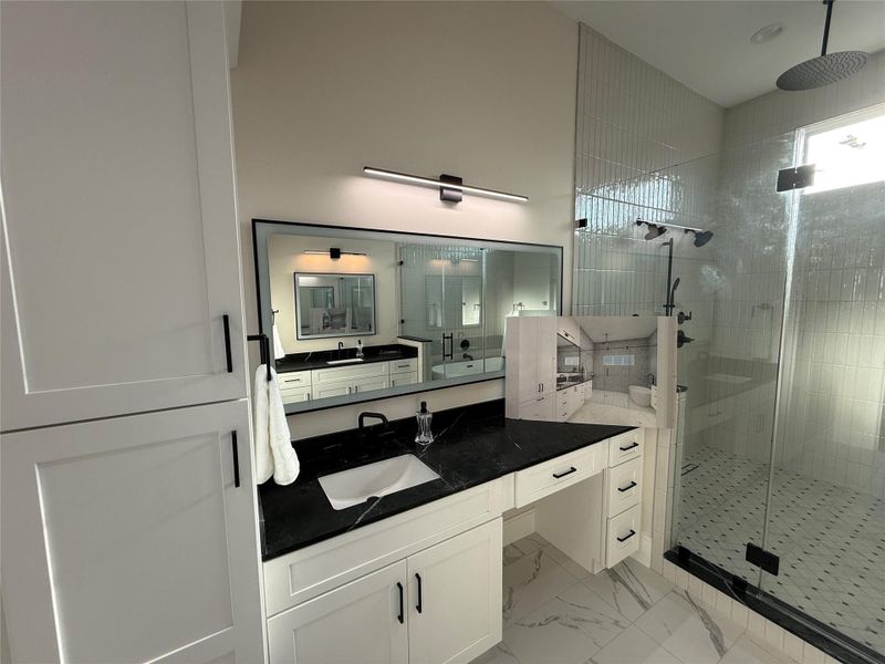 Furnished interior view inside a new home in , Houston (Image 7).