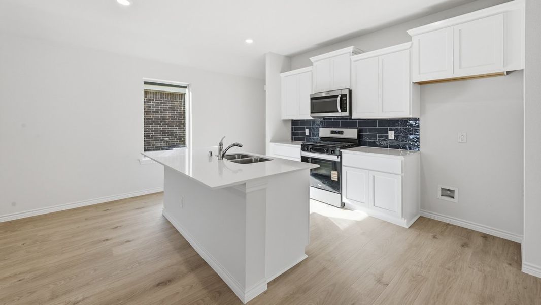 Furnished interior view inside a new home in Winchester Crossing, Princeton (Image 3).