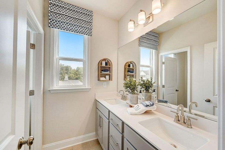 Furnished interior view inside a new home in Dreycott, Lawrenceville (Image 48).
