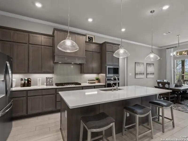 Furnished interior view inside a new home in Ladera, San Antonio (Image 11). Furnished interior view inside a new home in Ladera, San Antonio (Image 11).