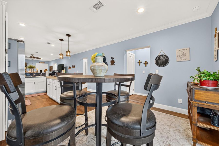 Furnished interior view inside a new home in , Willis (Image 29).