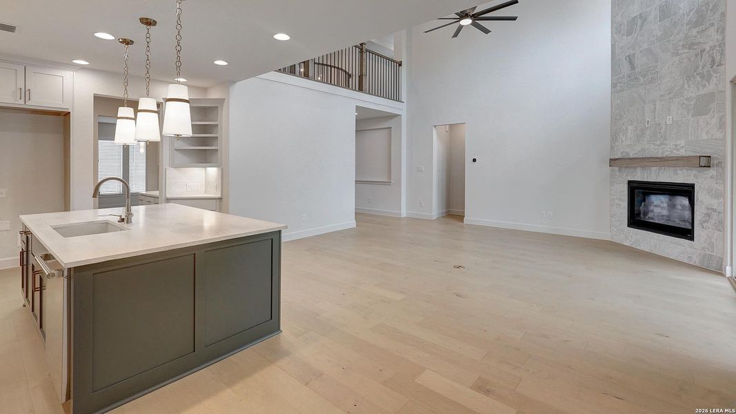Furnished interior view inside a new home in The Dominion, San Antonio (Image 10).