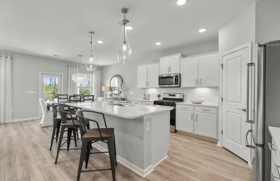 Furnished interior view inside a new home in Waterways, Richmond Hill (Image 6).