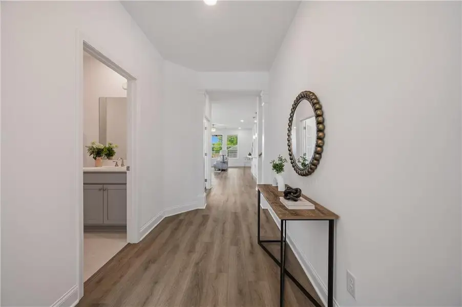 Furnished interior view inside a new home in , Hiram (Image 16).