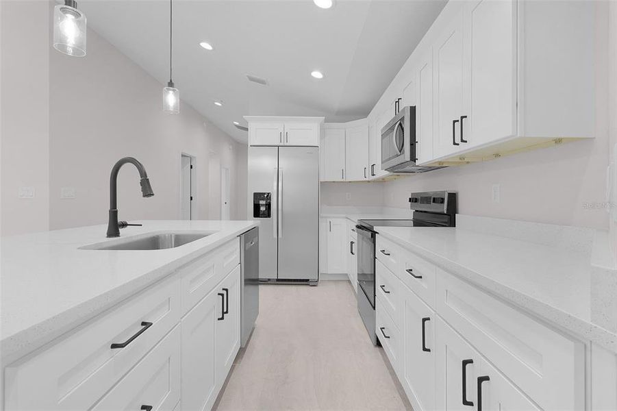 Furnished interior view inside a new home in , Wildwood (Image 8).