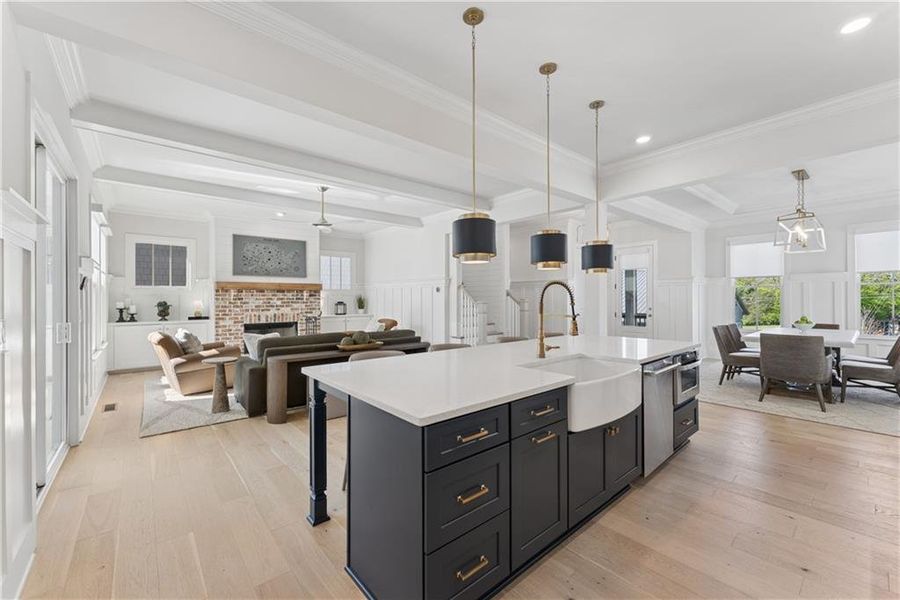 Furnished interior view inside a new home in Crossroads, Milton (Image 8).