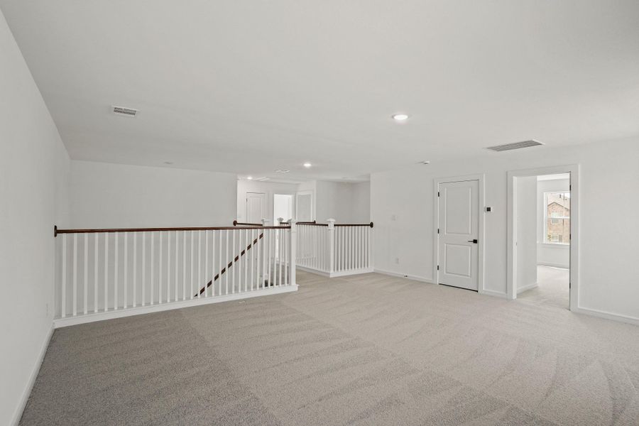 Versatile loft upstairs (*Photo not of actual home and used for illustration purposes only.) Versatile loft upstairs (*Photo not of actual home and used for illustration purposes only.)