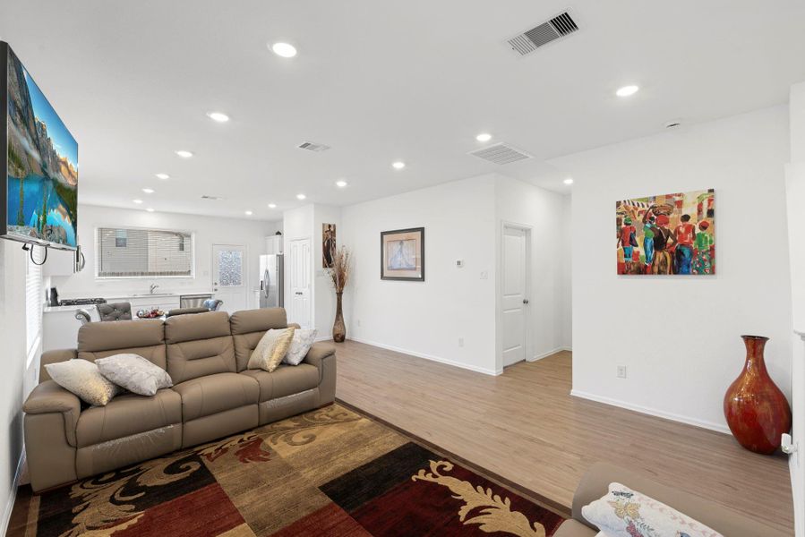 Furnished interior view inside a new home in Tavola: Gulf Coast Collection, New Caney (Image 16).