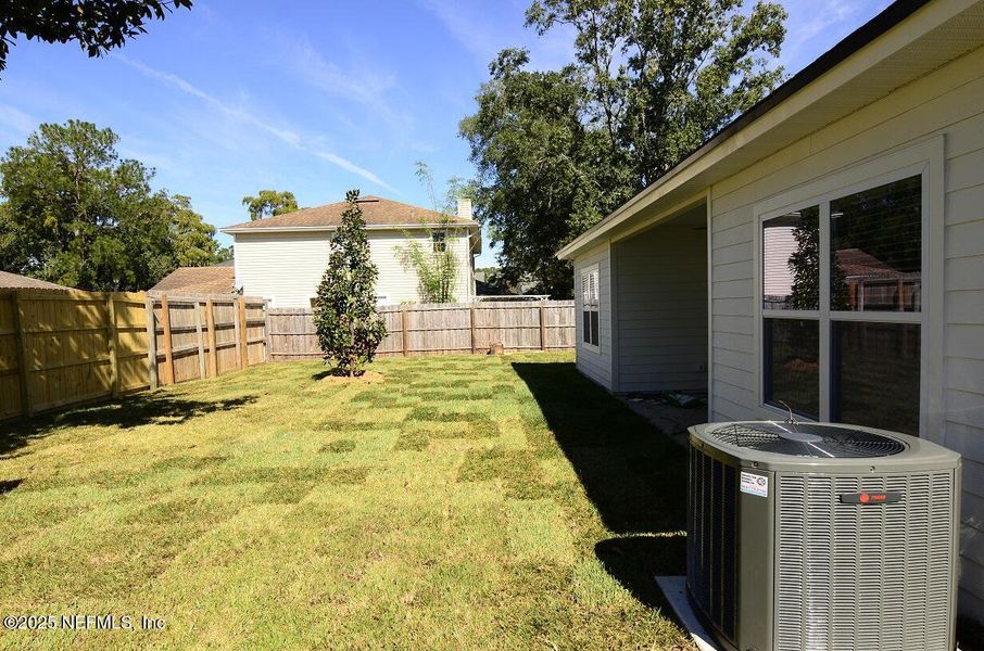 Exterior details and patio area of a home in , Jacksonville (Image 27). Exterior details and patio area of a home in , Jacksonville (Image 27).