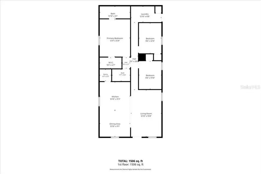 2D floor plan layout of this home in , Zephyrhills, FL (Image 3).