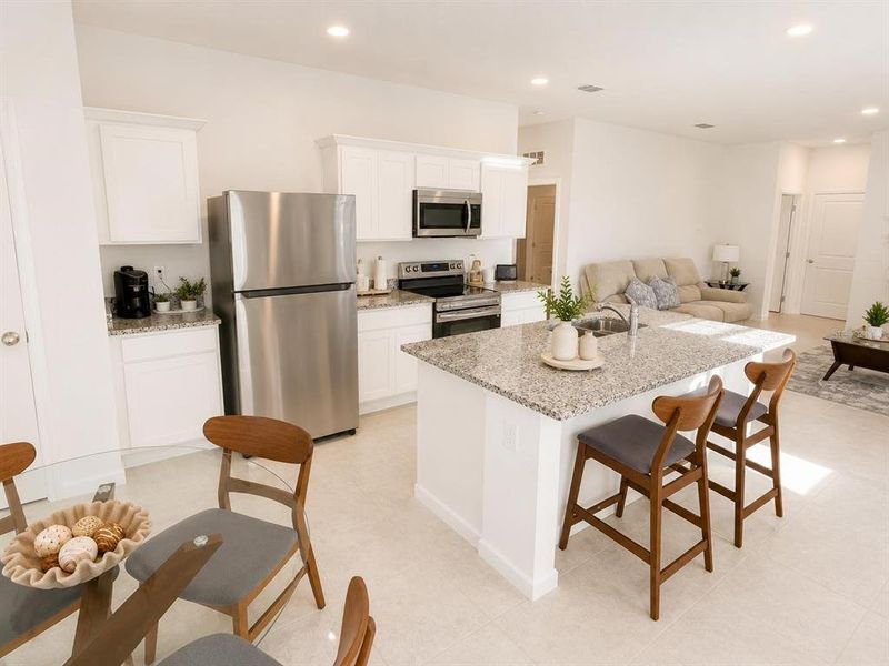 Furnished interior view inside a new home in , Groveland (Image 9).