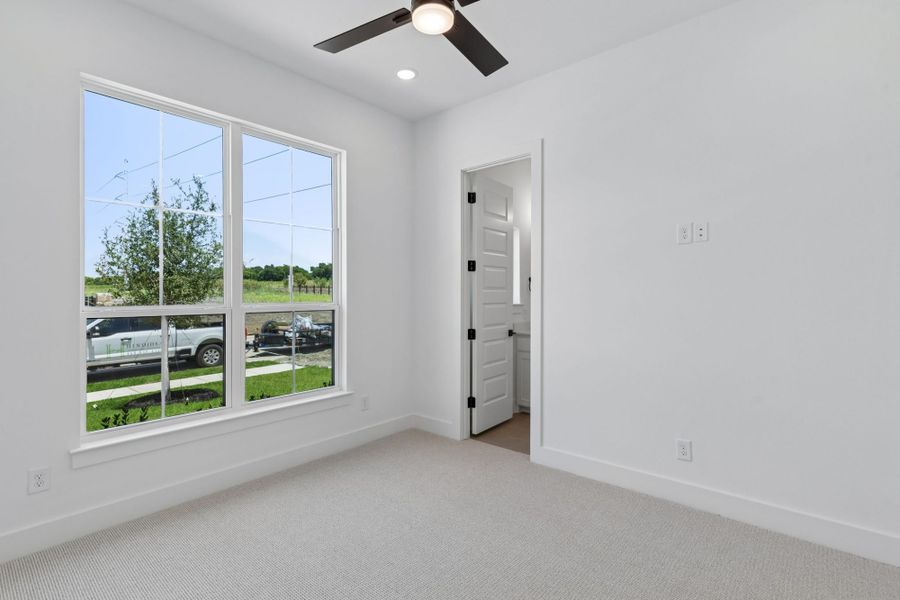 Spacious, unfurnished interior of a new home in The Parks at Wilson Creek, Celina (Image 49). Spacious, unfurnished interior of a new home in The Parks at Wilson Creek, Celina (Image 49).