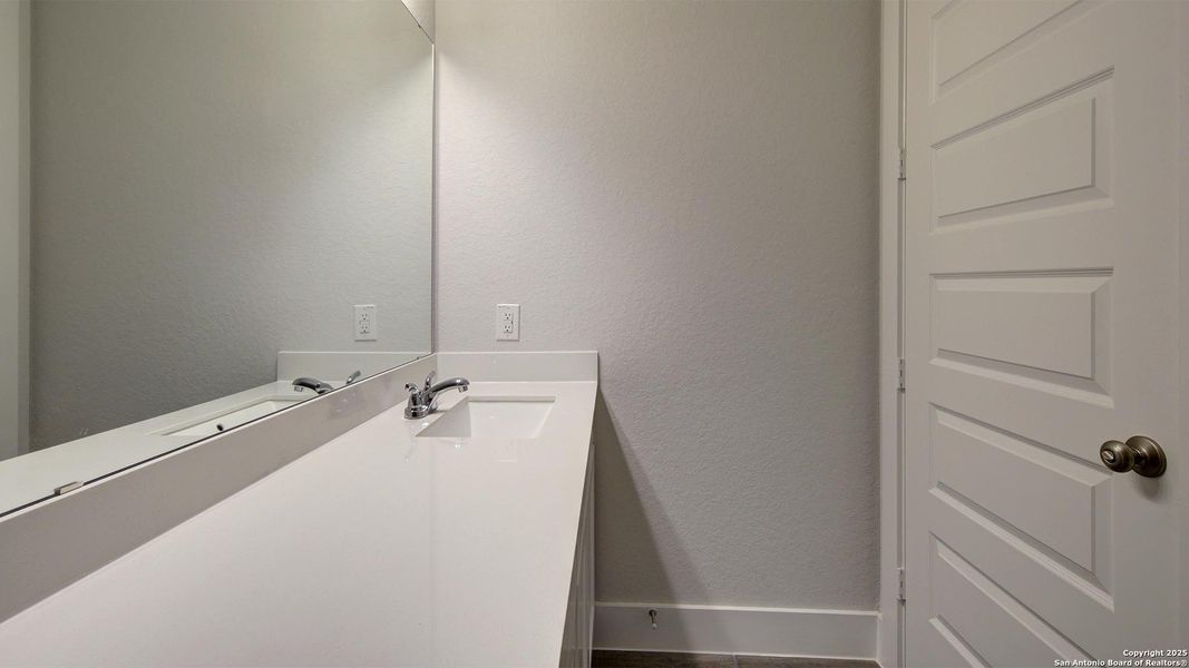 Furnished interior view inside a new home in Kallison Ranch 45', San Antonio (Image 7).