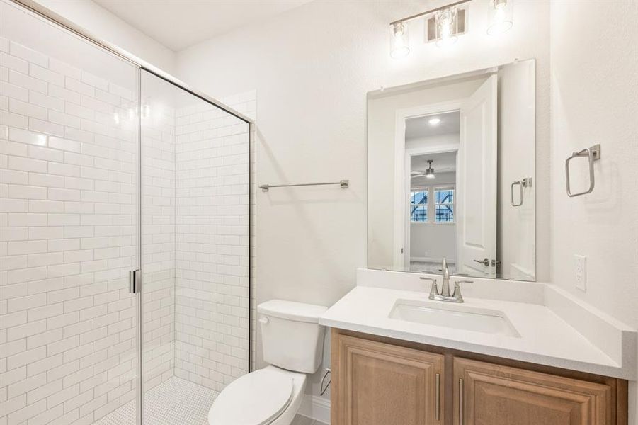 Furnished interior view inside a new home in Hayes Crossing, Midlothian (Image 6). Furnished interior view inside a new home in Hayes Crossing, Midlothian (Image 6).
