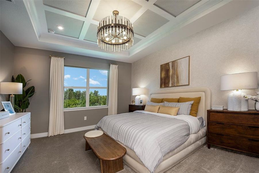 Furnished interior view inside a new home in Wellen Park, Venice (Image 15).