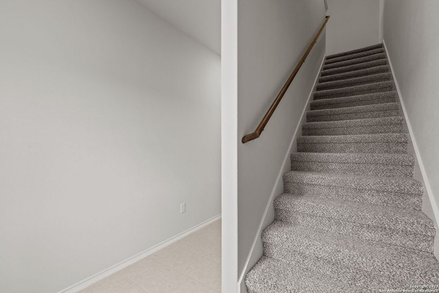 Spacious, unfurnished interior of a new home in Applewhite Meadows, San Antonio (Image 51). Spacious, unfurnished interior of a new home in Applewhite Meadows, San Antonio (Image 51).