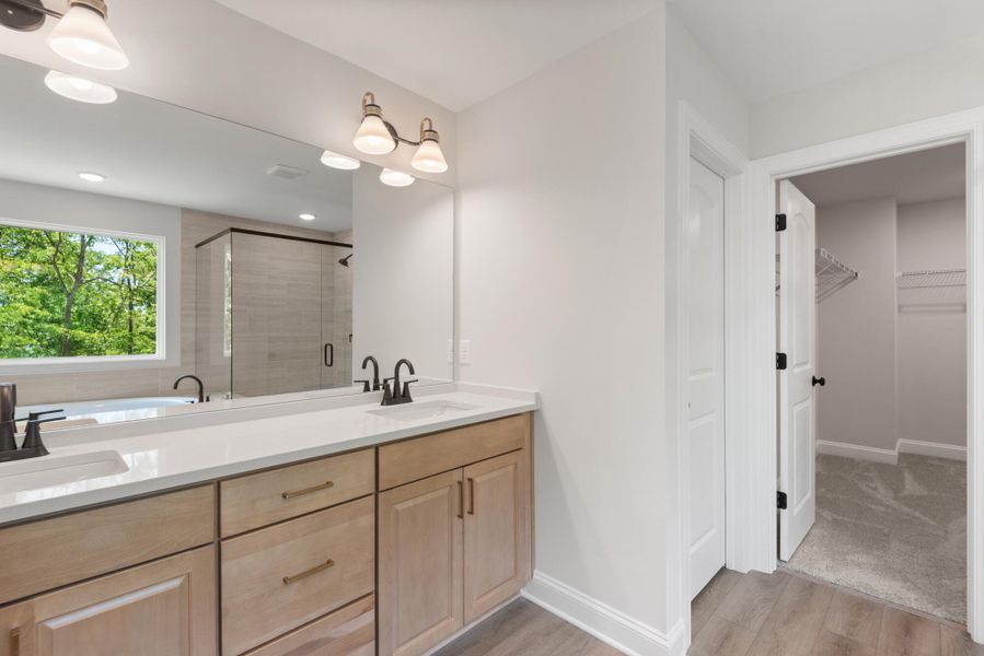 Furnished interior view inside a new home in Fiddler's Ridge, Advance (Image 10).