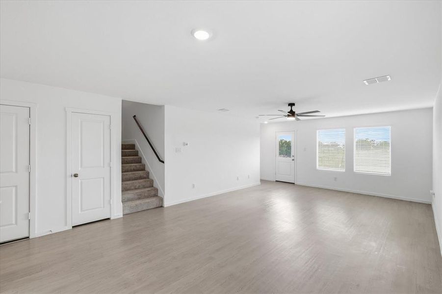 Spacious, unfurnished interior of a new home in Mobberly Farms, Pilot Point (Image 18). Spacious, unfurnished interior of a new home in Mobberly Farms, Pilot Point (Image 18).