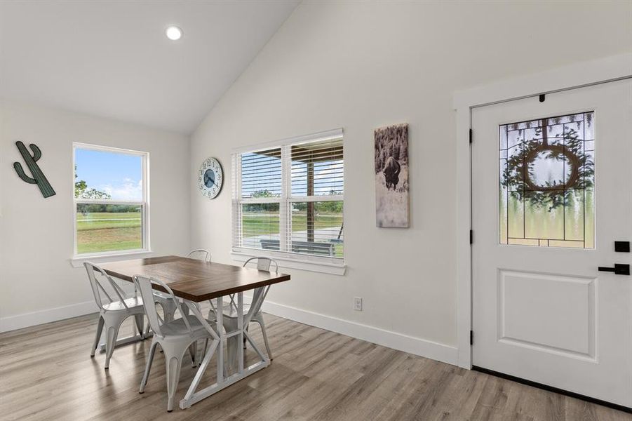 Furnished interior view inside a new home in , Whitney (Image 22).