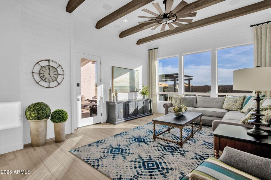 natural light big windows