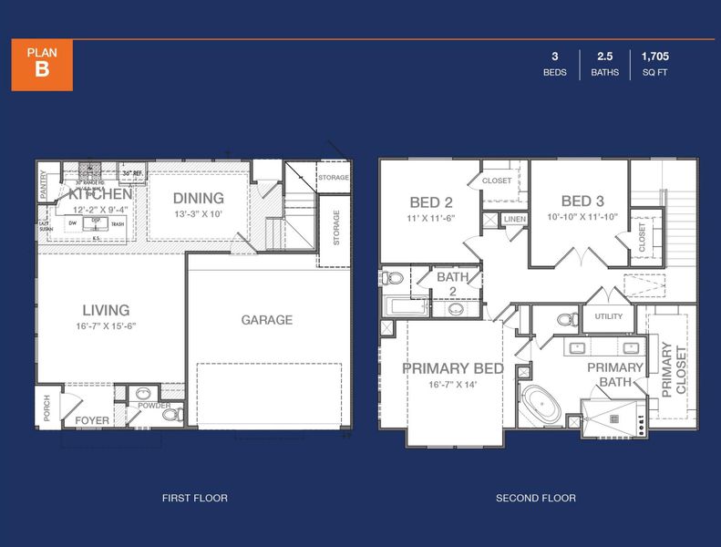 2D floor plan layout of this home in Montridge, Houston, TX (Image 3). 2D floor plan layout of this home in Montridge, Houston, TX (Image 3).