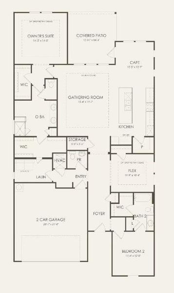 Pulte Homes, Prestige floor plan