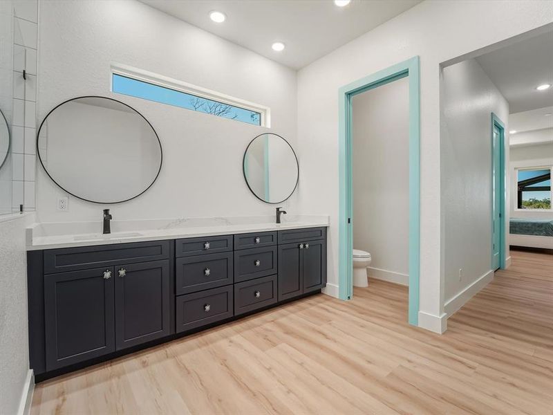 Furnished interior view inside a new home in , Englewood (Image 45).