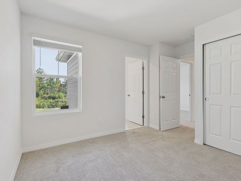 Spacious, unfurnished interior of a new home in The Meadow at Crossprairie Townes, St. Cloud (Image 11). Spacious, unfurnished interior of a new home in The Meadow at Crossprairie Townes, St. Cloud (Image 11).
