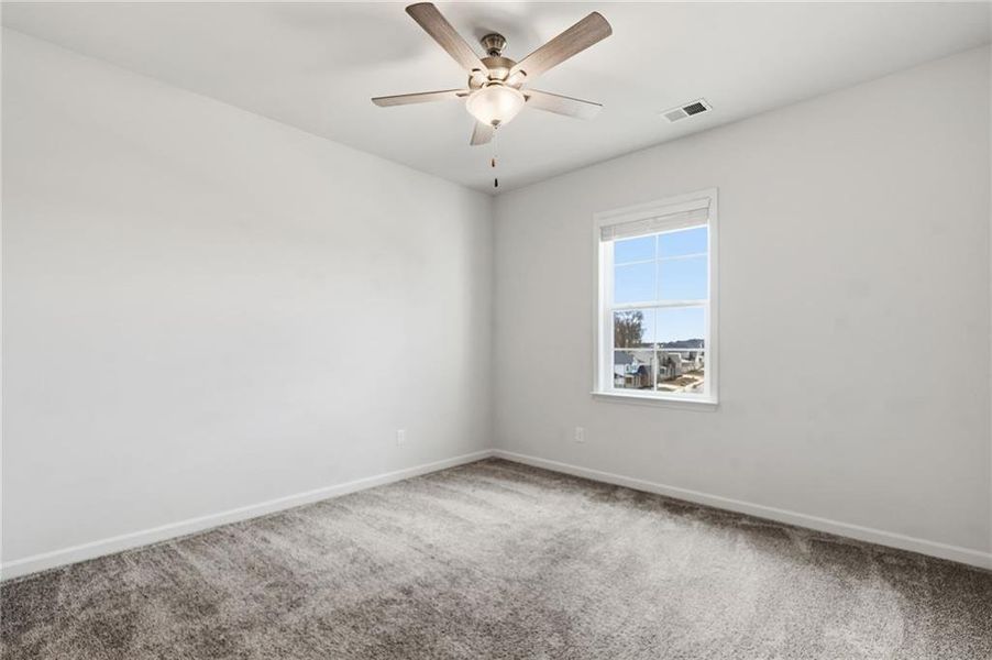 Spacious, unfurnished interior of a new home in Carmichael Farms, Canton (Image 43).