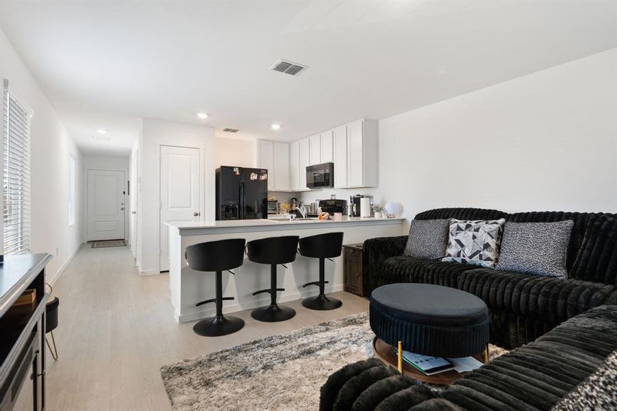 Furnished interior view inside a new home in Tillage Farms: Wellton Haven, Princeton (Image 16).