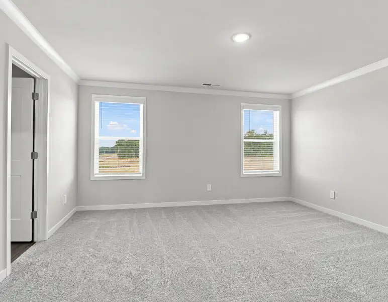 Spacious, unfurnished interior of a new home in Country Lane - Classic Series, Clayton (Image 14).
