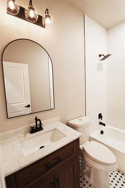 Furnished interior view inside a new home in , Bonham (Image 7).