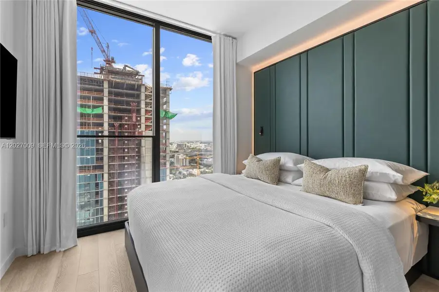 Furnished interior view inside a new home in , Miami (Image 6).