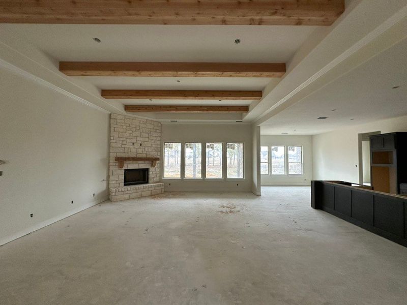 In-progress construction of a new home in Fannin Ranch, Leonard, TX (Image 8).